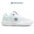 PADEL/TENNIS SHOES WILSON COURTGLIDE WHITE AQUAMARINE WOMAN SHOES