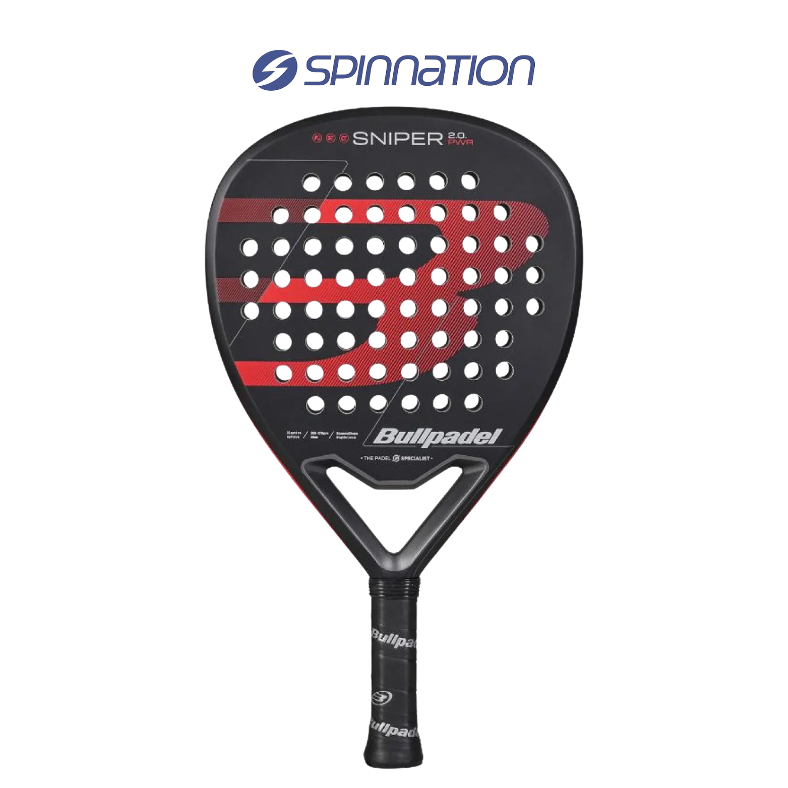 BULLPADEL SNIPER 2.0 POWER BLACK 2026