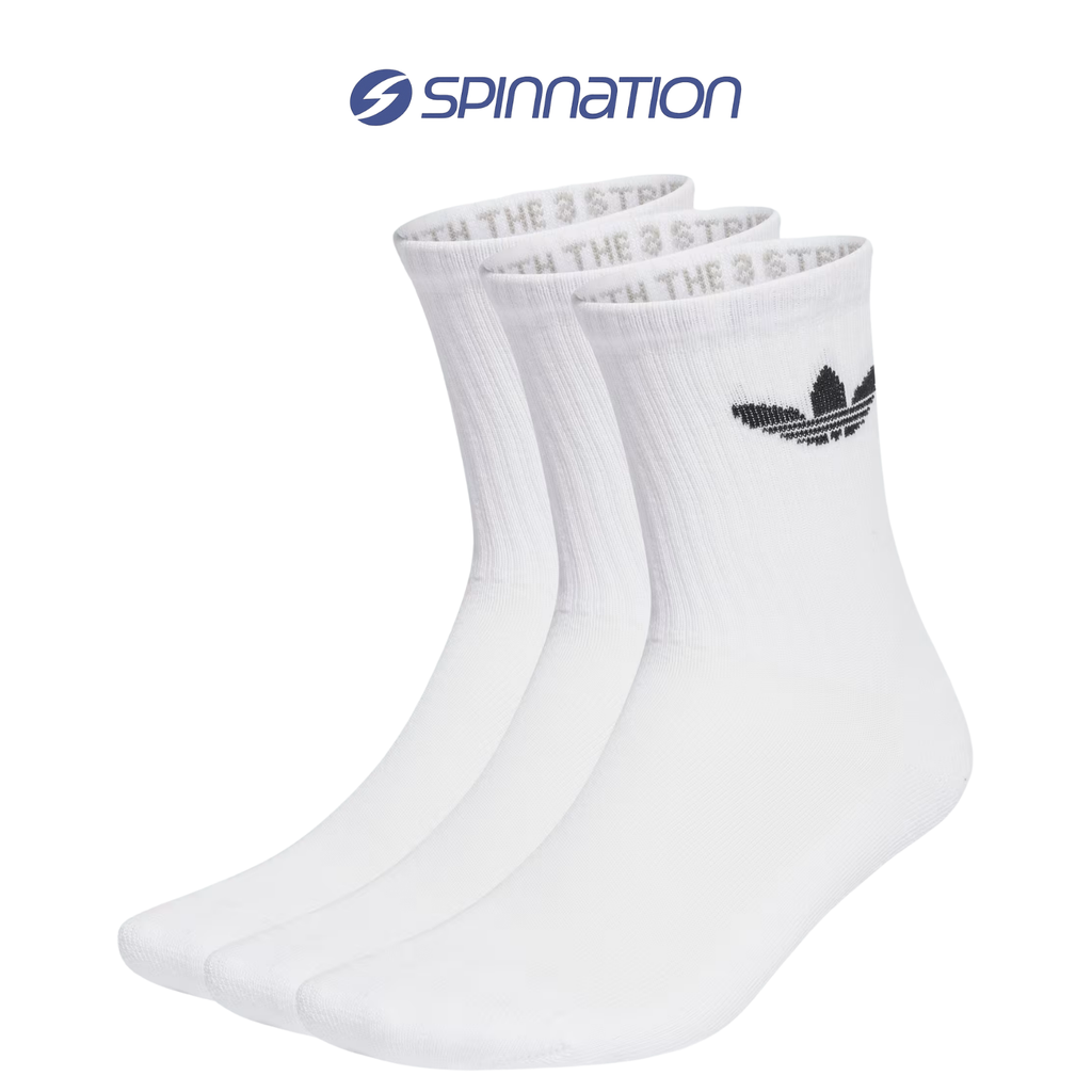ADIDAS TR CREW S 3P - WHITE SOCKS