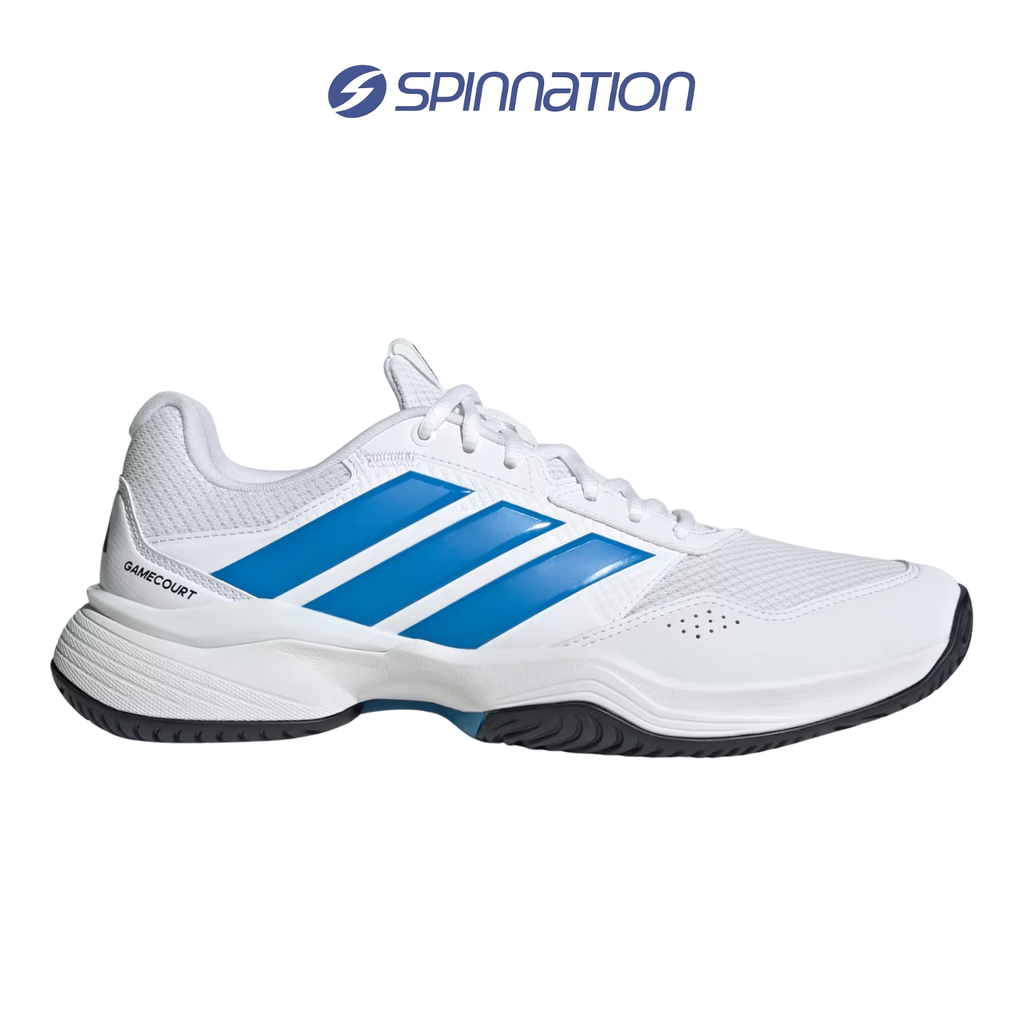 TENNIS SHOES ADIDAS GAMECOURT 3 M - WHITE RAY BLUE SHOES