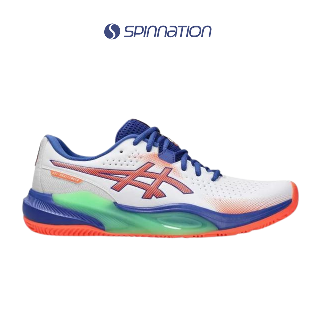 ASICS GEL CHALLENGER 15 WHITE CORAL PADEL SHOES