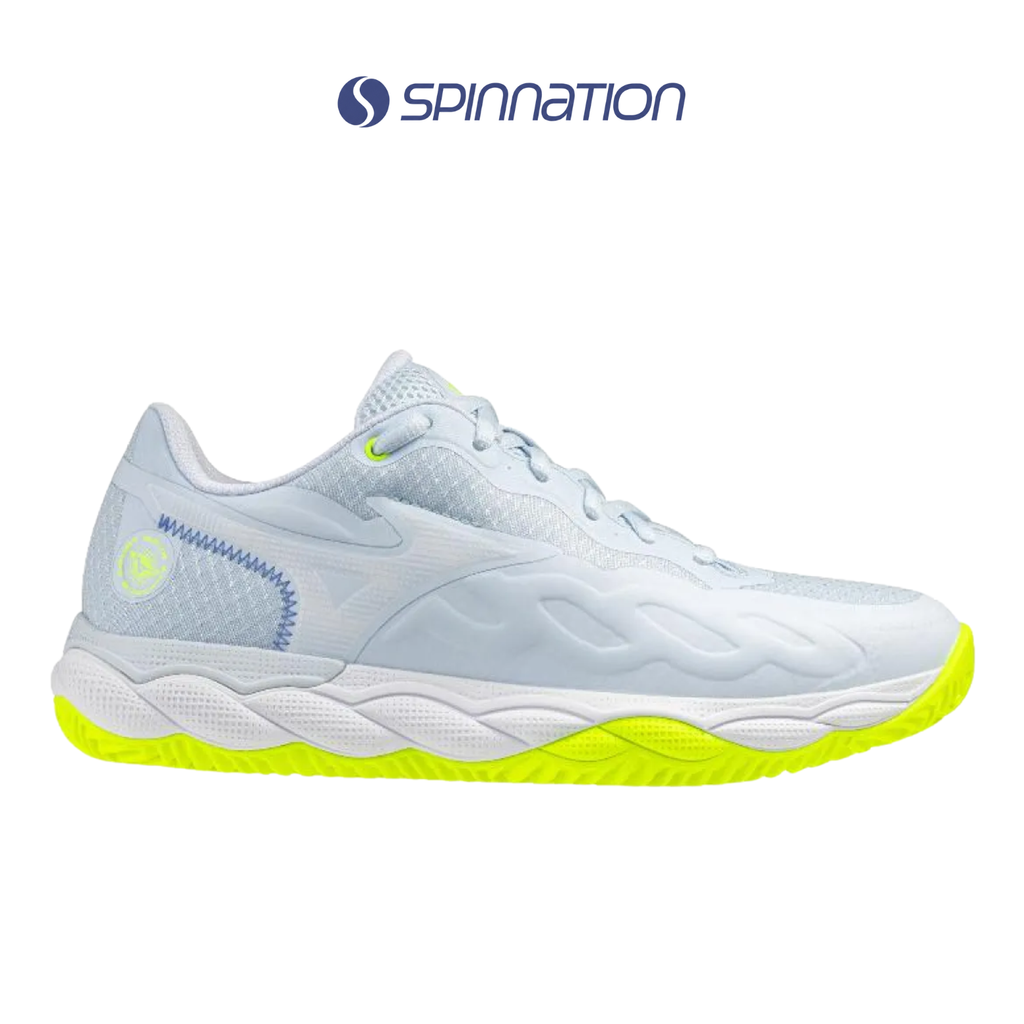 MIZUNO WAVE ENFORCE COURT CLAY LIGHT BLUE FLUORESCEN