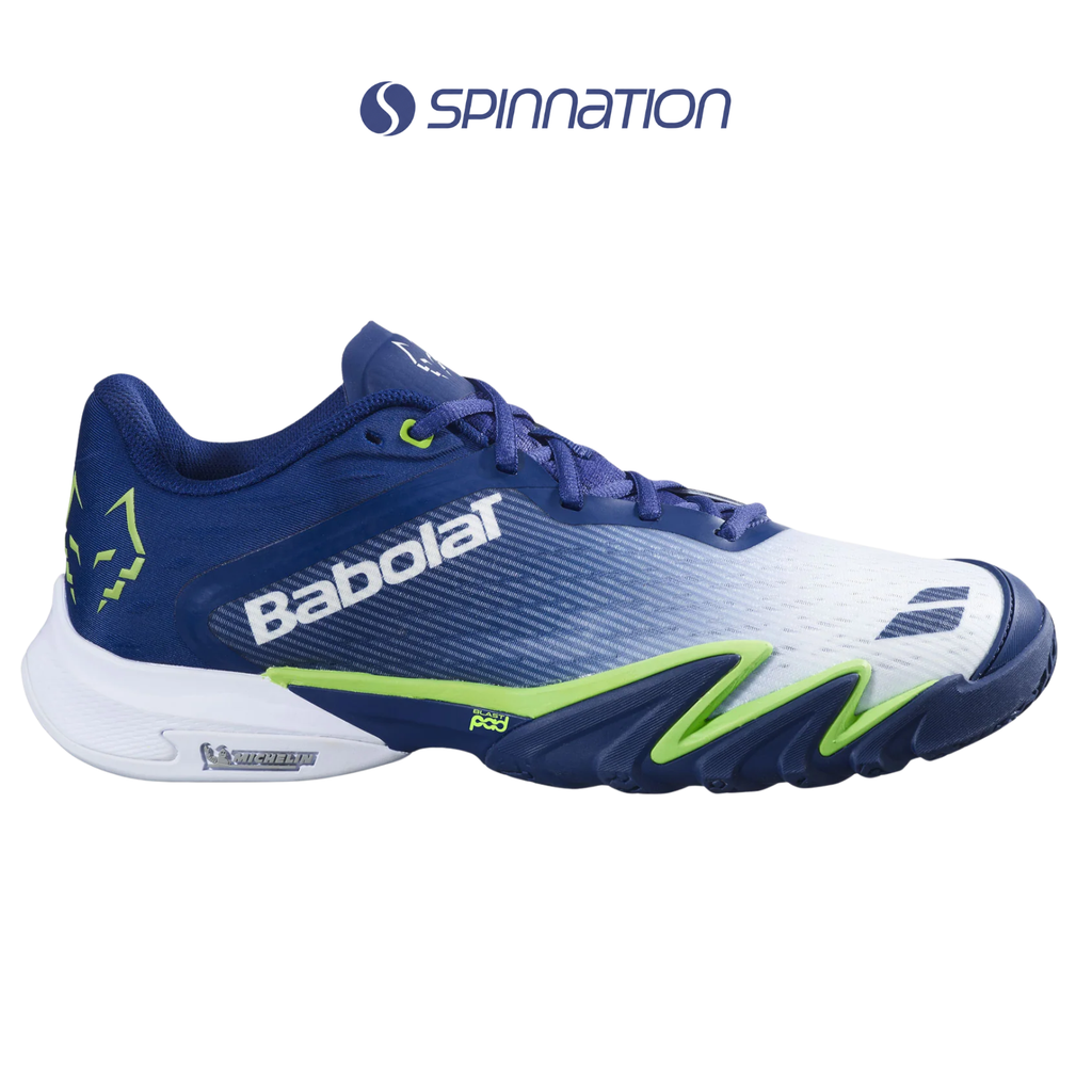 Babolat Jet Premura 3 Deep Blue Shoes Juan Lebron