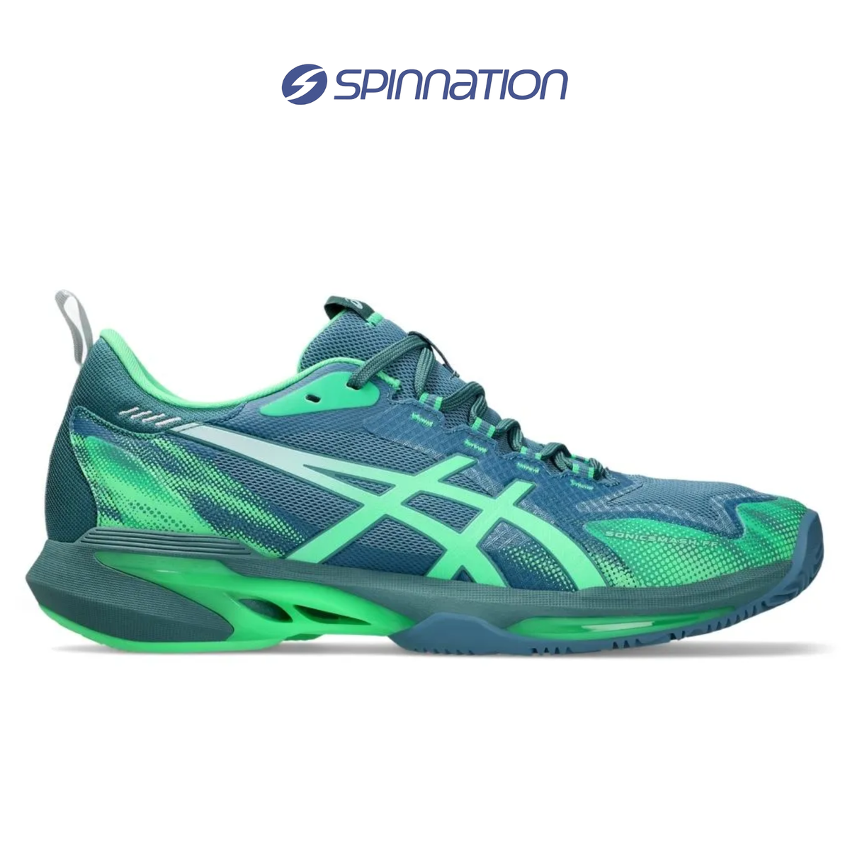 PADEL/TENNIS SHOES ASICS SONICMASH FF BLUE GREEN SHOES