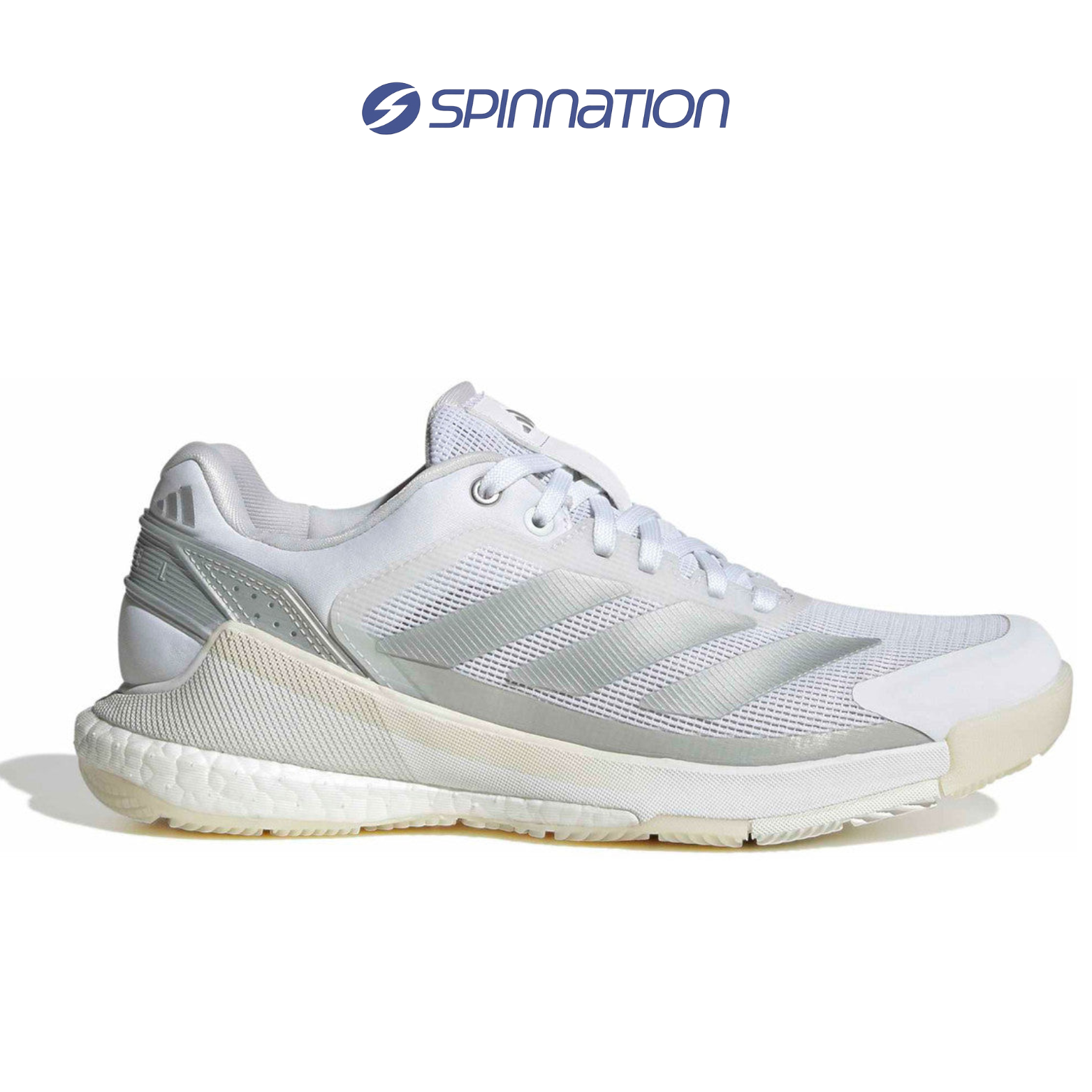 PADEL / TENNIS SHOES ADIDAS CRAZYQUICK BOOST WHITE GREY SHOES