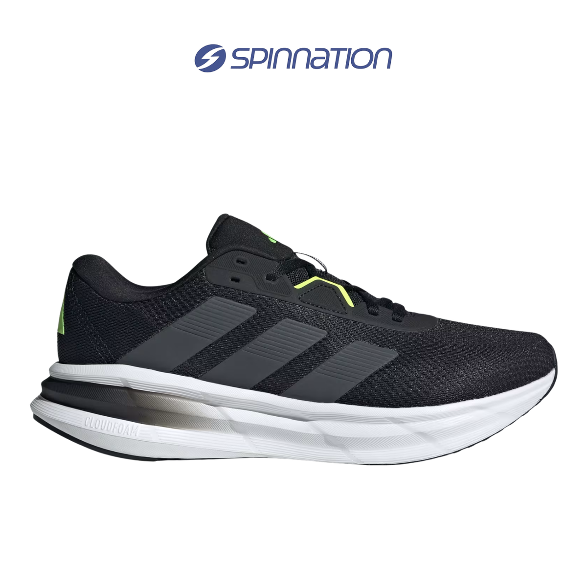 RUNNING SHOES ADIDAS GALAXY 7 M HITAM MEN SHOES