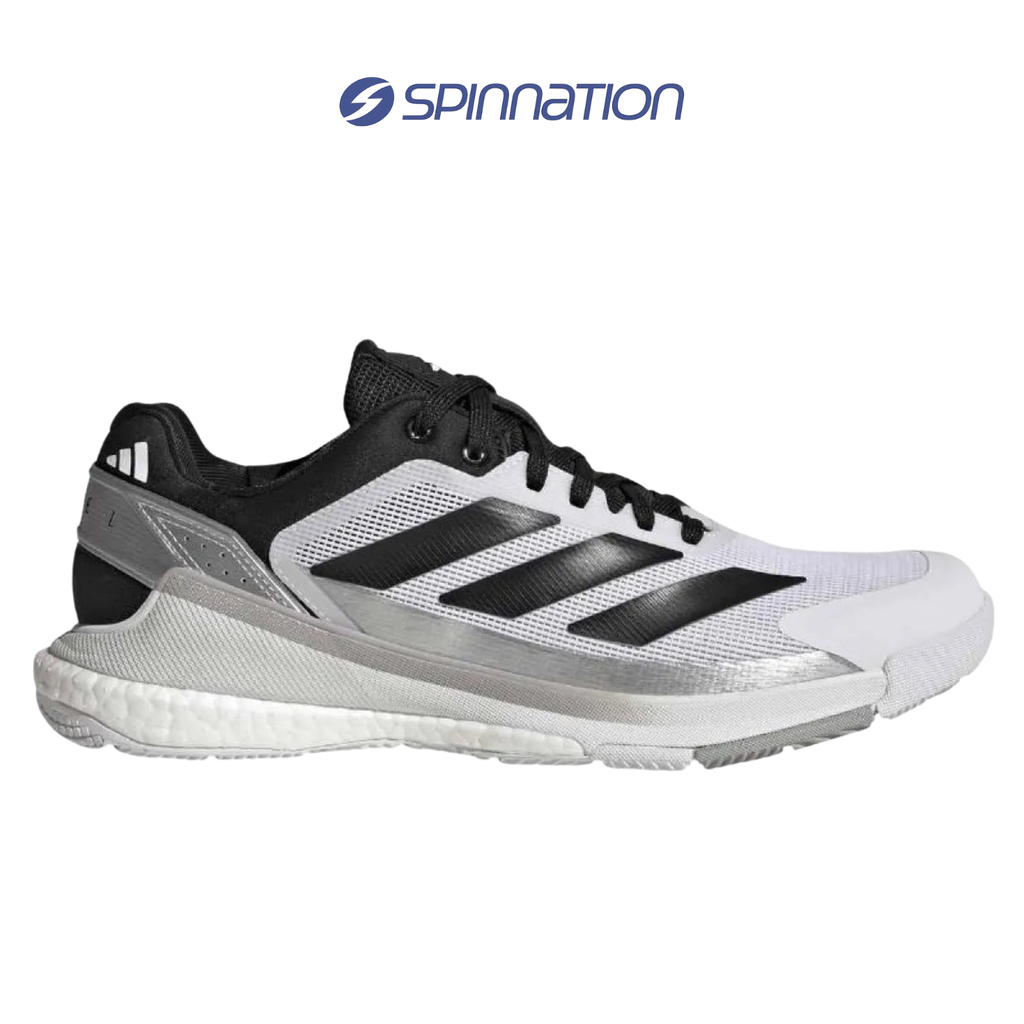 Padel/Tennis Shoes Adidas Crazyquick Boost White Black Silver Shoes