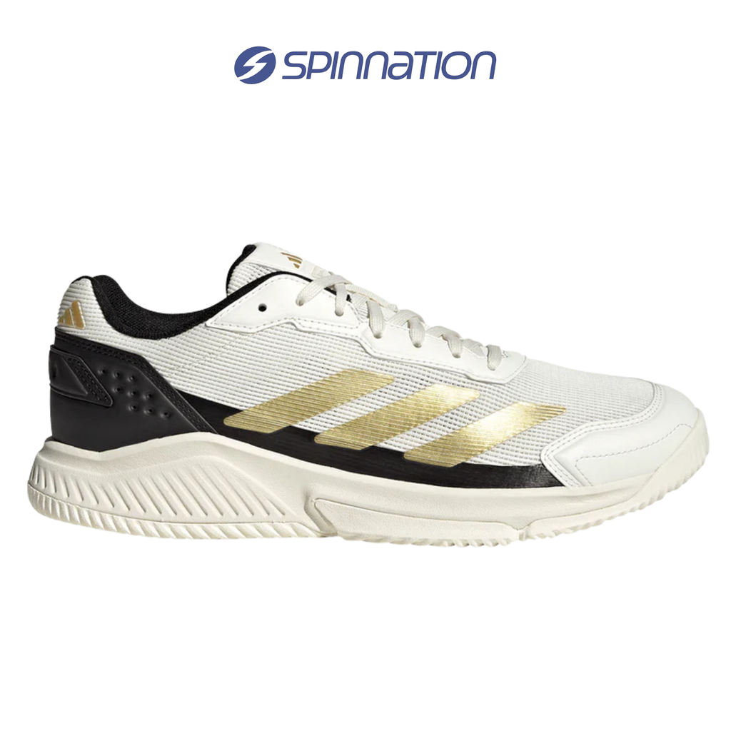 Padel Shoes Adidas Courtquick Gold Metallic Shoes