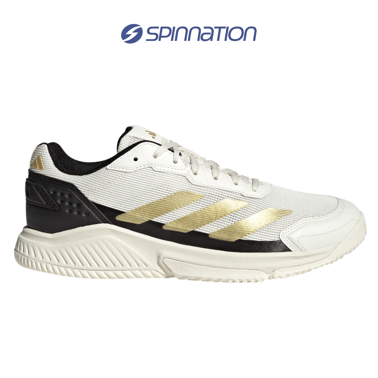 Padel Shoes Adidas Courtquick Gold Metallic Shoes