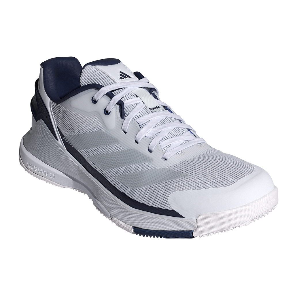 ADIDAS CRAZYQUICK LS WHITE BLUE GREY SHOES