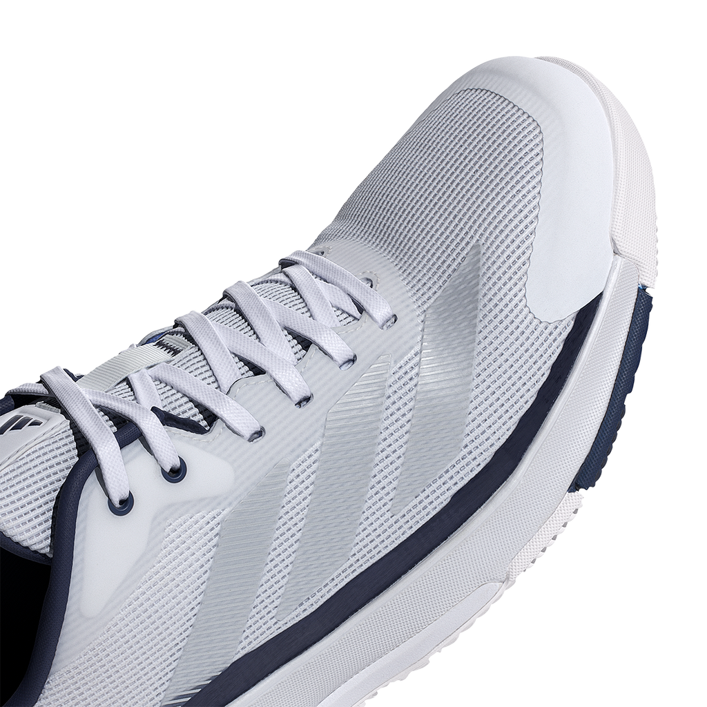 ADIDAS CRAZYQUICK LS WHITE BLUE GREY SHOES