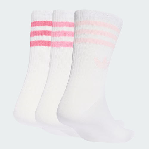 Adidas 3S Crew S 30 White Pink Socks