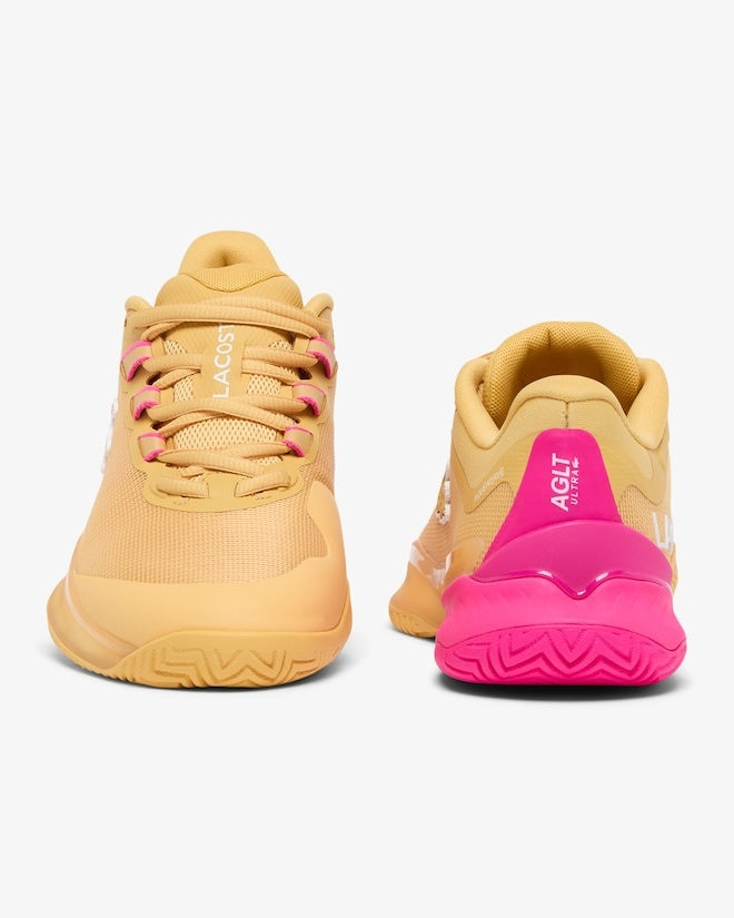 LACOSTE AG-LT ULTRA AUV - YELLOW PINK SHOES