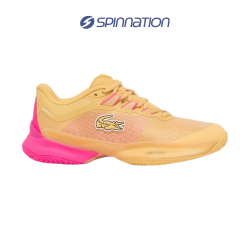 LACOSTE AG-LT ULTRA AUV - YELLOW PINK SHOES