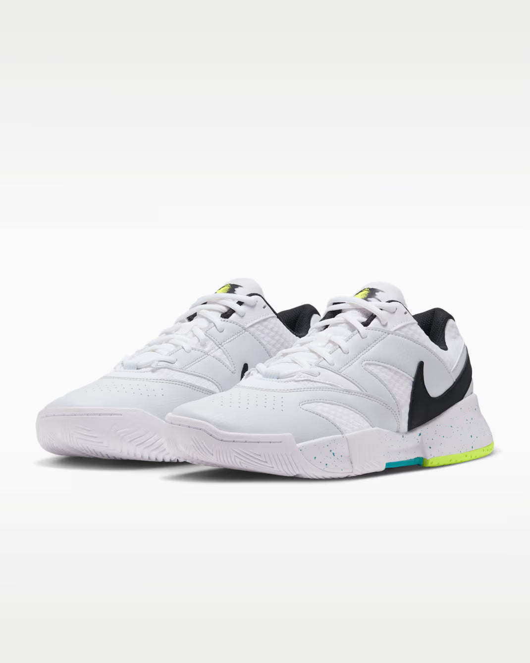 Tennis Shoes Nike Court Lite 4 White Volt Shoes