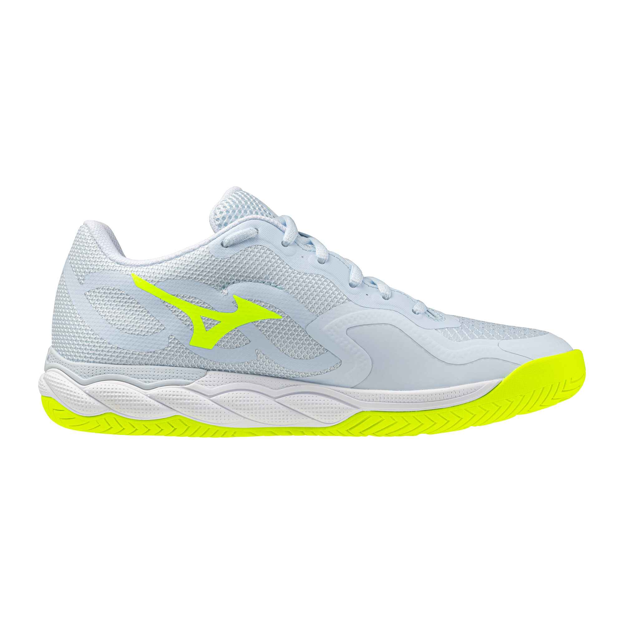 Mizuno Wave Enforce Court AC Lightning Yellow Shoes