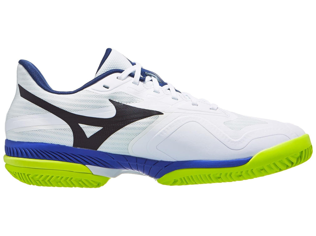 Padel/Tennis Shoes Mizuno Wave Exceed Court Clay White Blue Shoes
