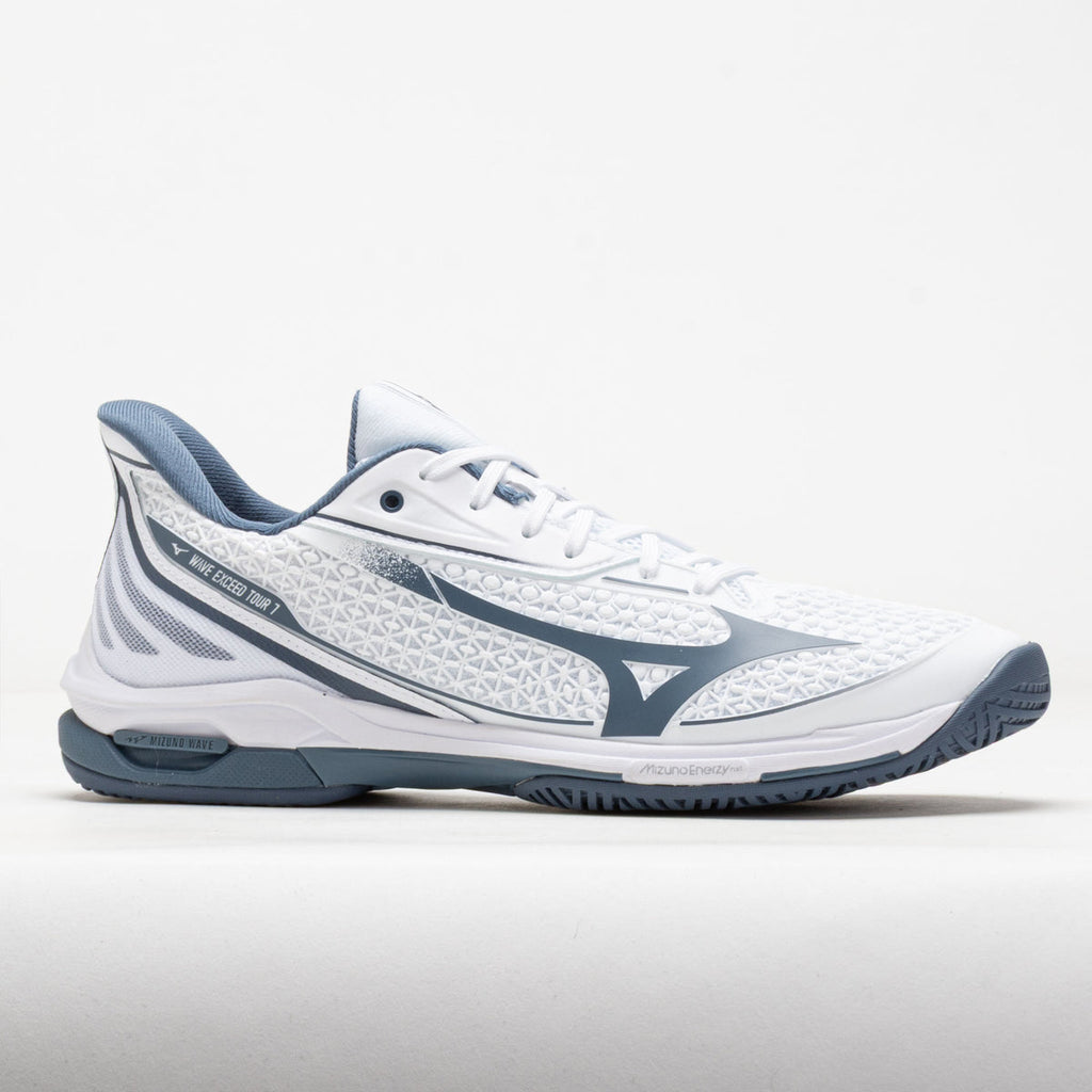 Mizuno Wave Exceed Tour 7 AC White-China Blue Shoes