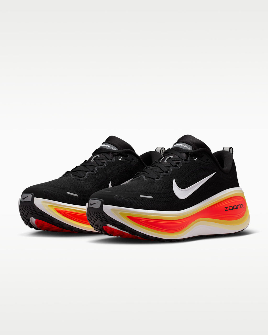 Sepatu Running Pria Nike Vomero 18 Black Orange Original Premium