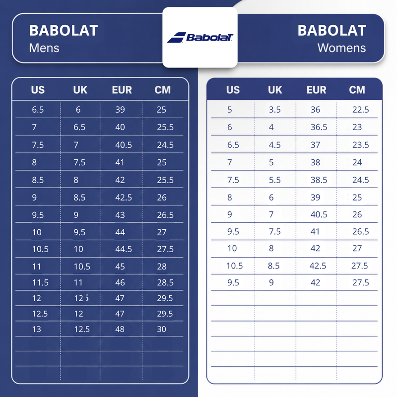 Shoes Size Guide
