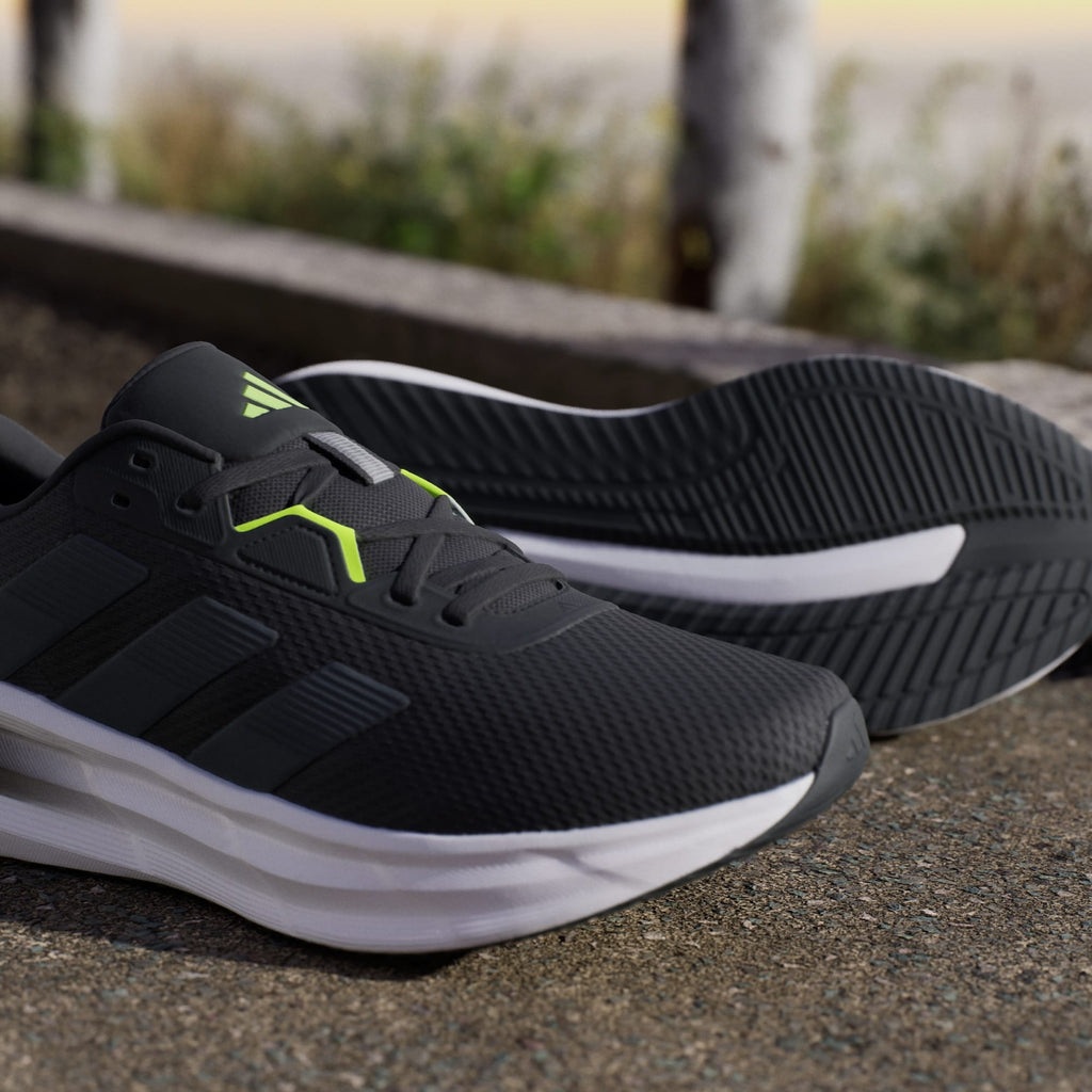 ADIDAS GALAXY 7 M HITAM MEN SHOES