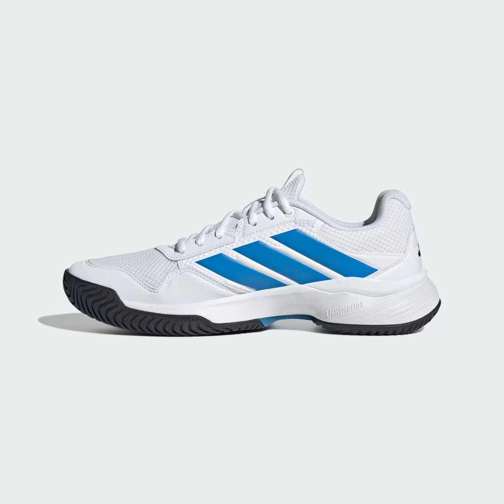 TENNIS SHOES ADIDAS GAMECOURT 3 M - WHITE RAY BLUE SHOES