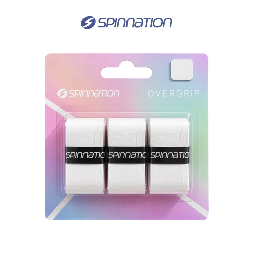 Spinnation White 3 Packs Overgrips