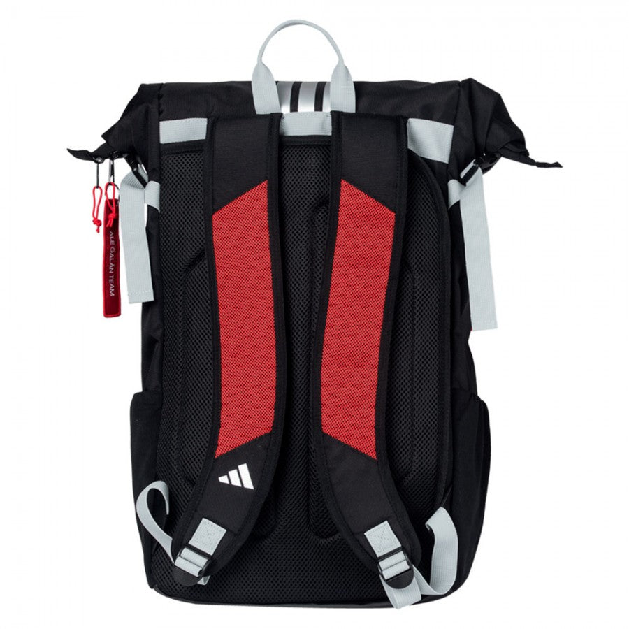 ADIDAS MULTIGAME BACKPACK BLACK/RED PADEL 3.4 BAG BY.ALE GALAN