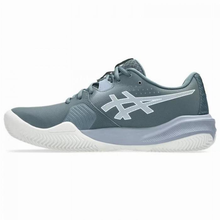 ASICS GEL CHALLENGER 15 CLAY GREEN STEEL GREY SHOES