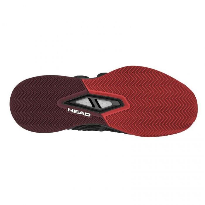 HEAD ENDURE PRO BOA CLAY BLACK RED SHOES