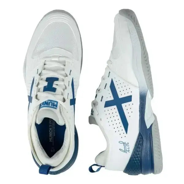 MUNICH TOLITO ATOMIK 52 WHITE BLUE SNEAKERS