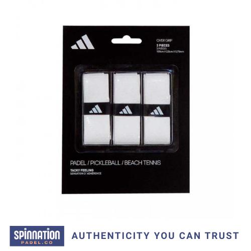 ADIDAS TACKY FEELING WHITE OVERGRIPS 3 PACK