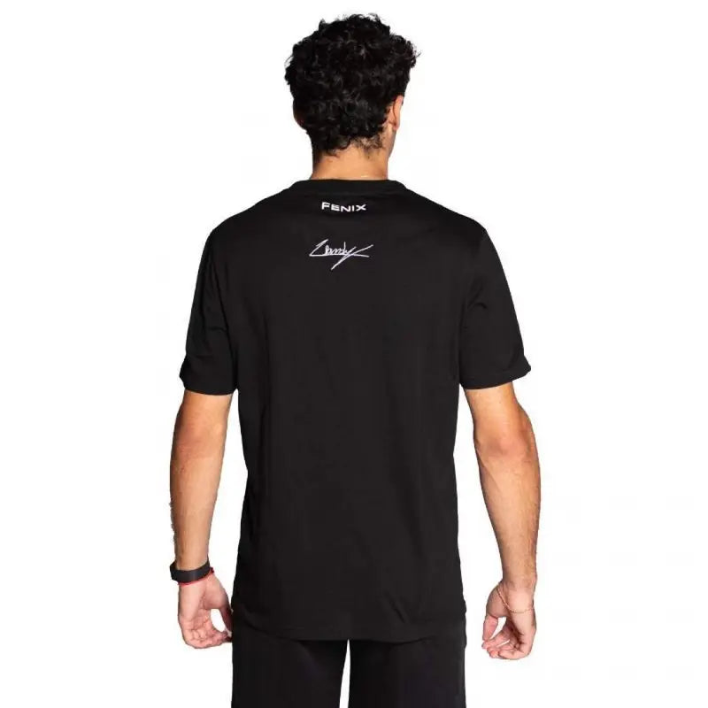 SIUX FENIX BLACK ORANGE T-SHIRT - M BY. LEO AUGSBURGER