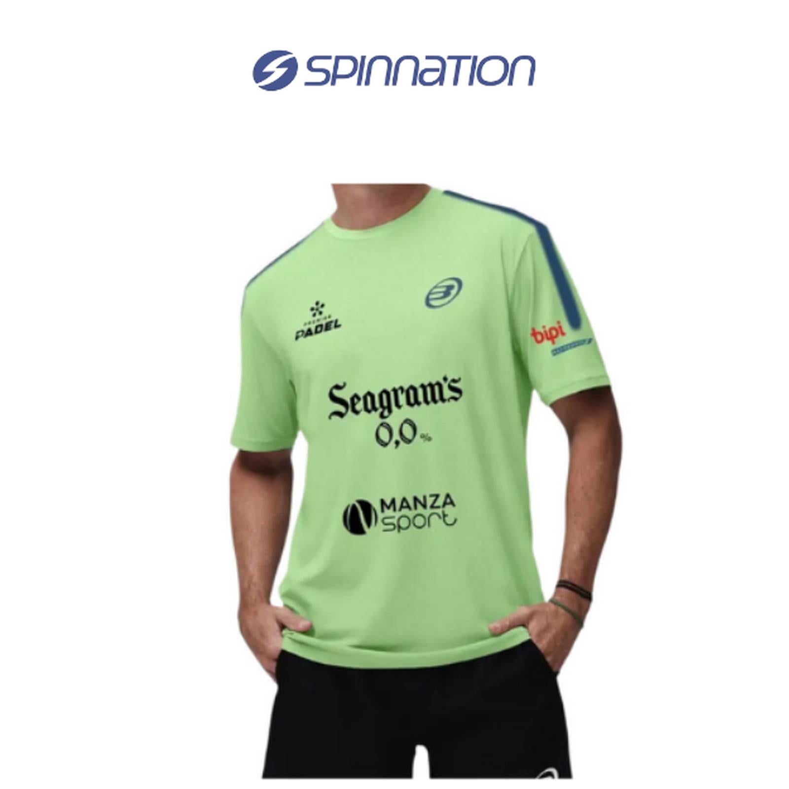 BULLPADEL MONSTE ACID GREEN T-SHIRT VIGORE BY. PAQUITO