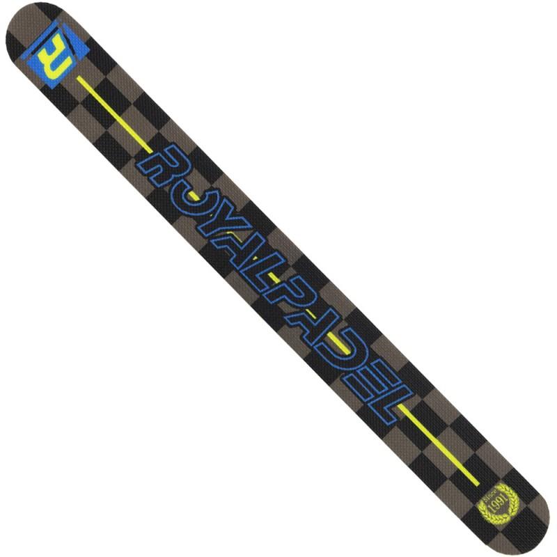 ROYAL PADEL PROTECTOR BLACK BLUE LOGO