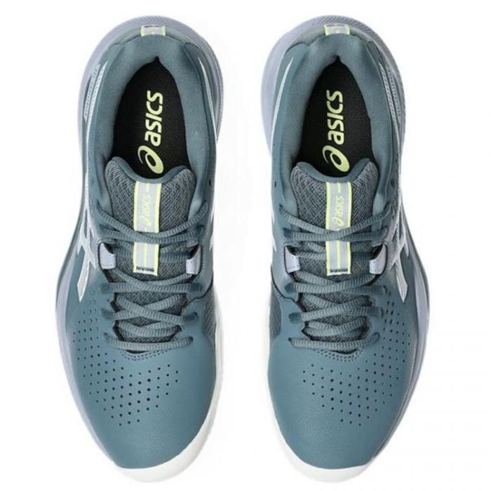 ASICS GEL CHALLENGER 15 CLAY GREEN STEEL GREY SHOES