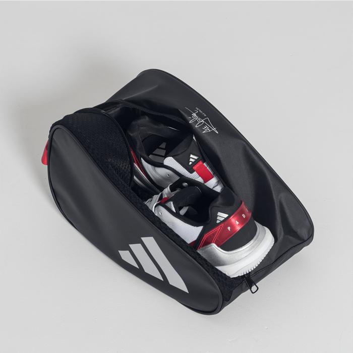 ADIDAS BLACK/RED SHOES BAG