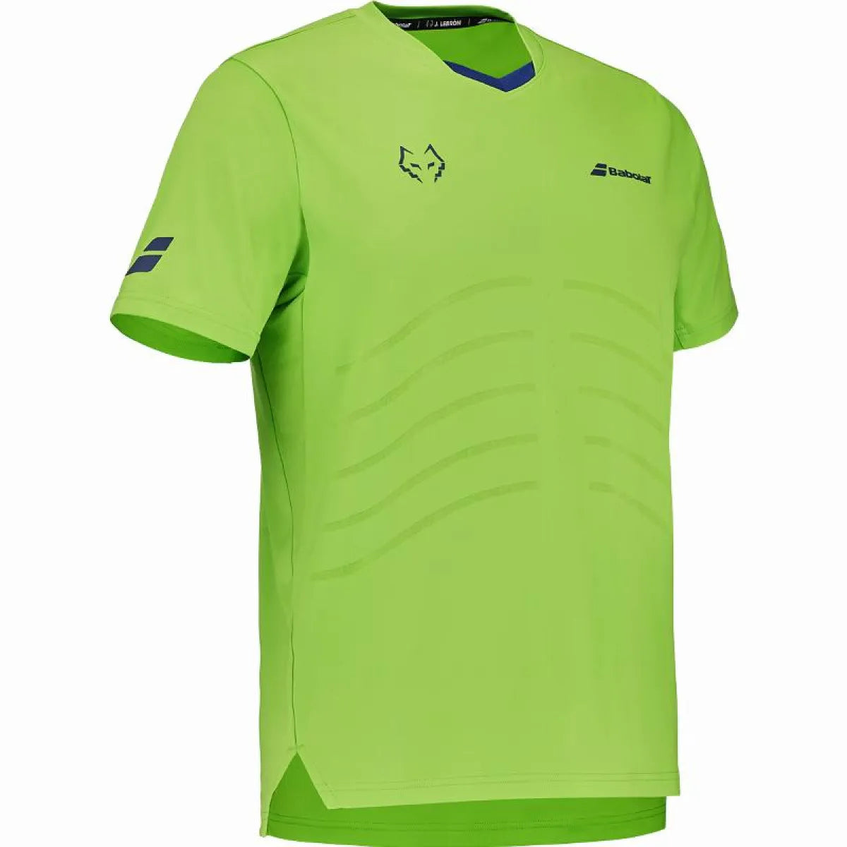 Babolat Crew Neck Replica Green T-Shirt By. Juan Lebron