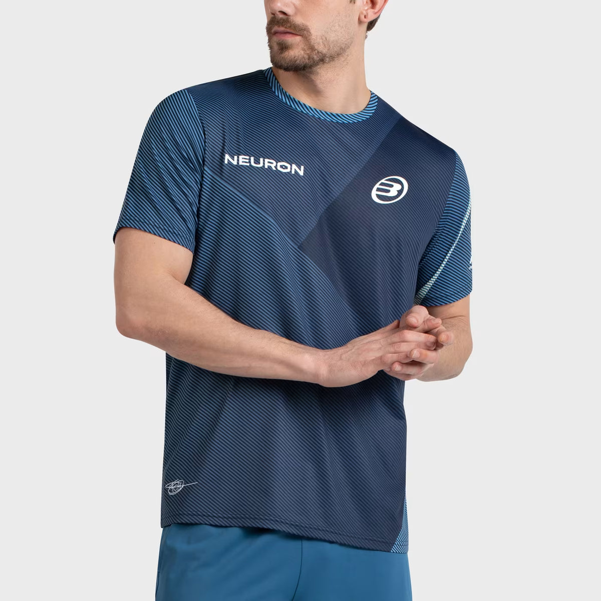 Bullpadel 26I Atomic Blue T-Shirt By. Chingotto