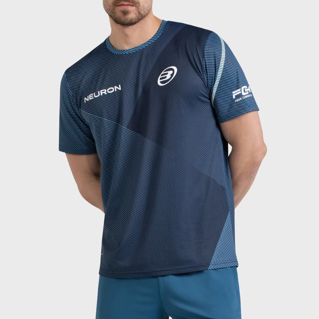 Bullpadel 26I Atomic Blue T-Shirt By. Chingotto