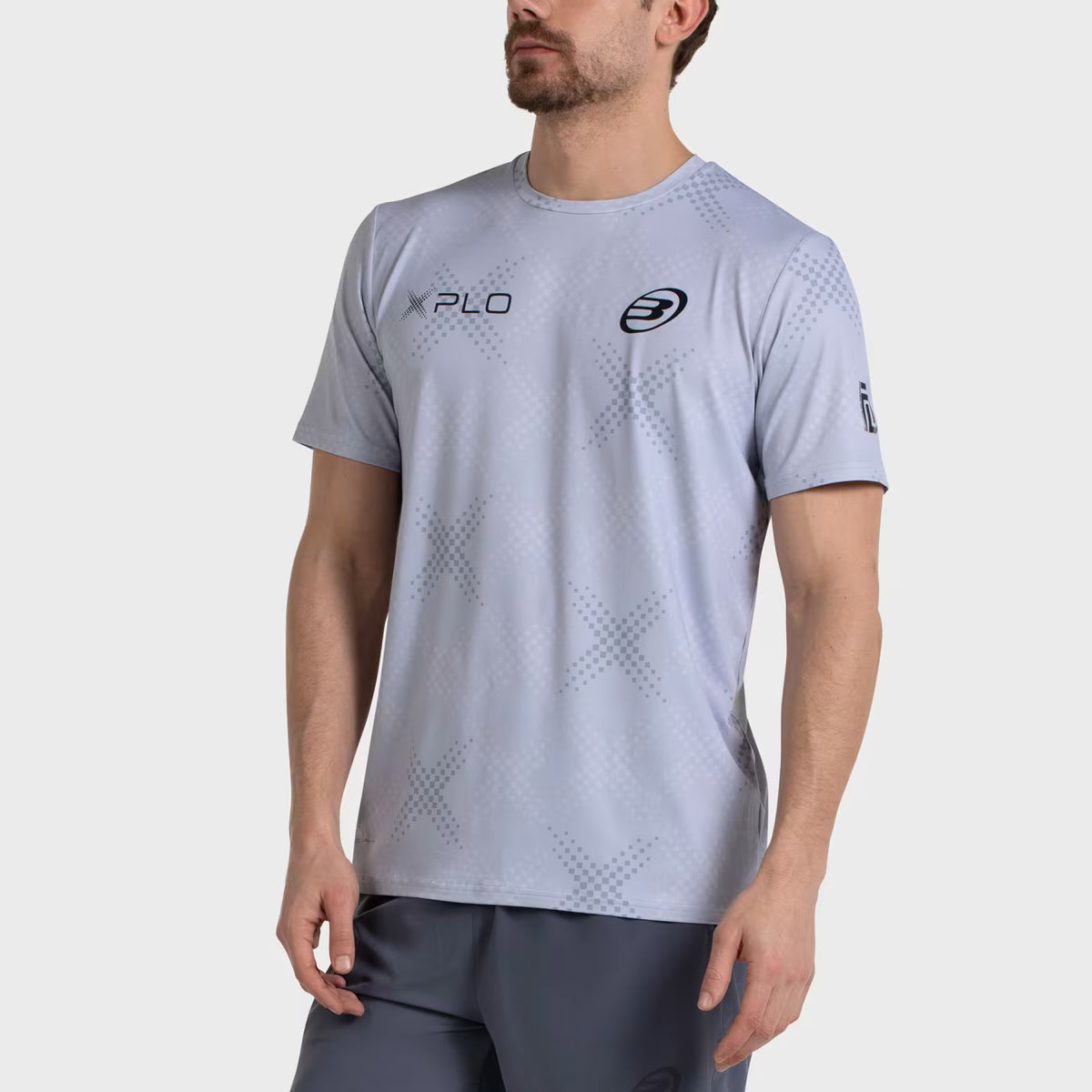 Bullpadel 26I Light Grey T-Shirt By. Di Nenno