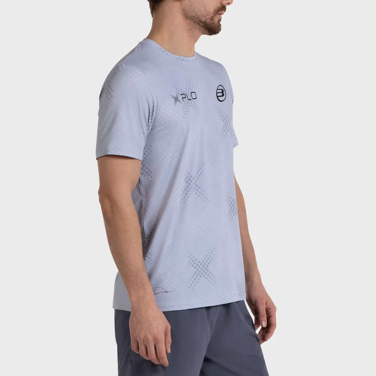 Bullpadel 26I Light Grey T-Shirt By. Di Nenno
