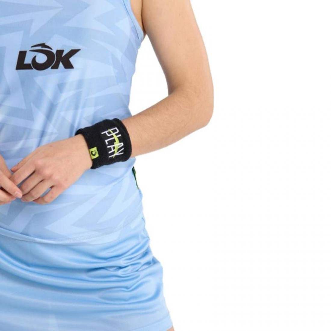 LOK PLAY WRISTBANDS BLACK 2 UNITS