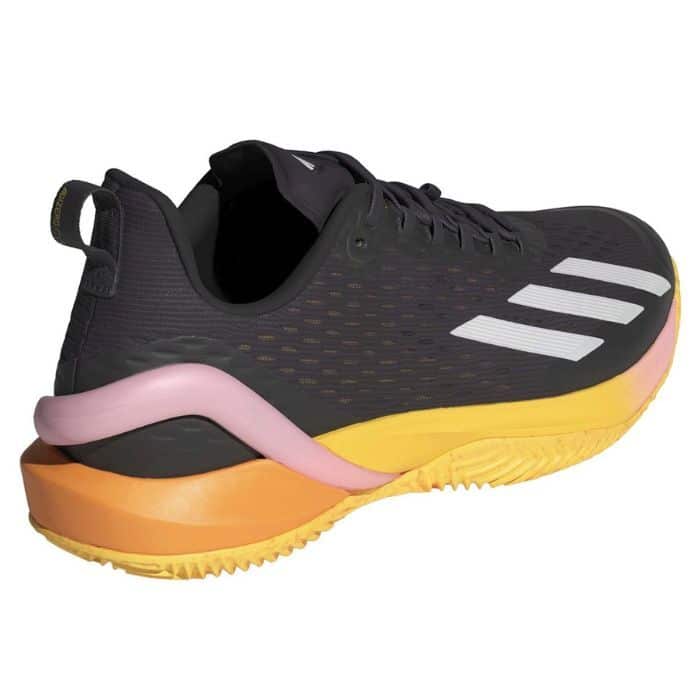 ADIDAS ADIZERO CYBERSONIC BLACK SILVER ORANGE MEN SHOES