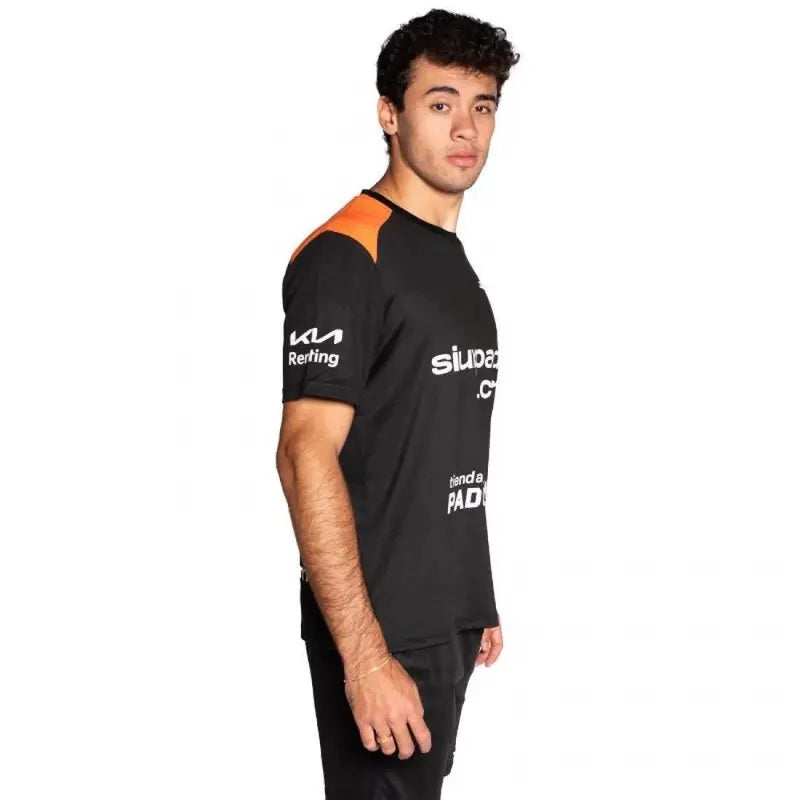 SIUX FENIX OFFICIAL BLACK ORANGE T-SHIRT BY. LEO AUGSBURGER