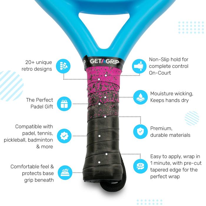 GET A GRIP LOOKING SHARP OVERGRIPS