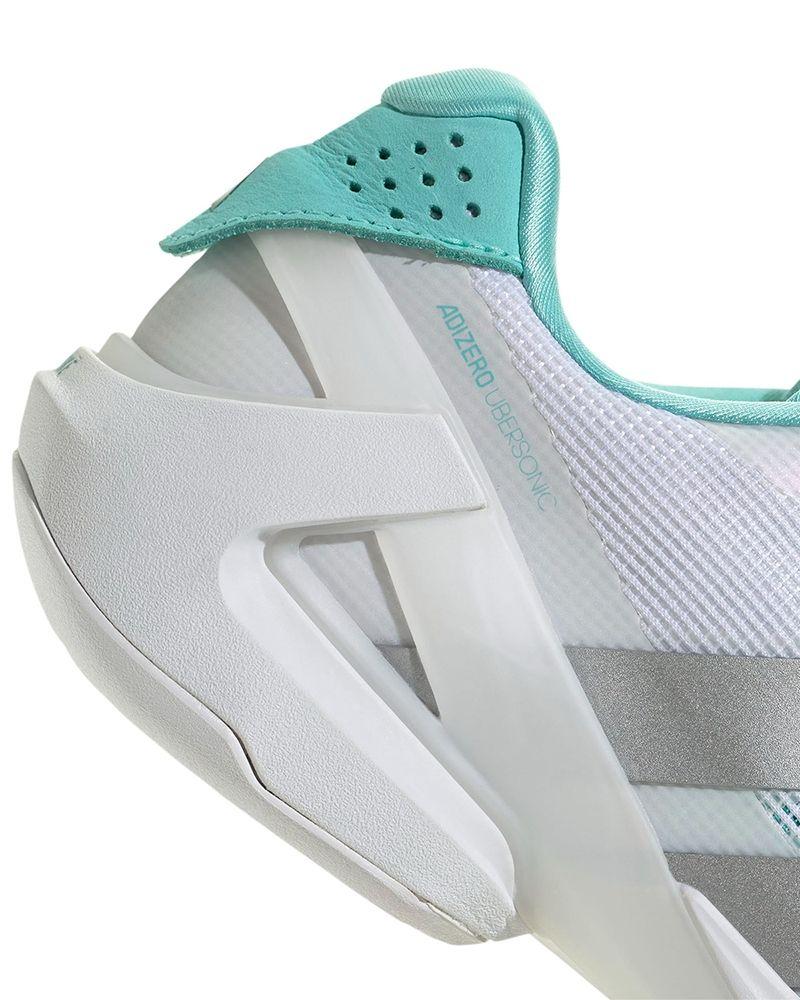 ADIDAS ADIZERO UBERSONIC 5 WHITE WOMAN SHOES