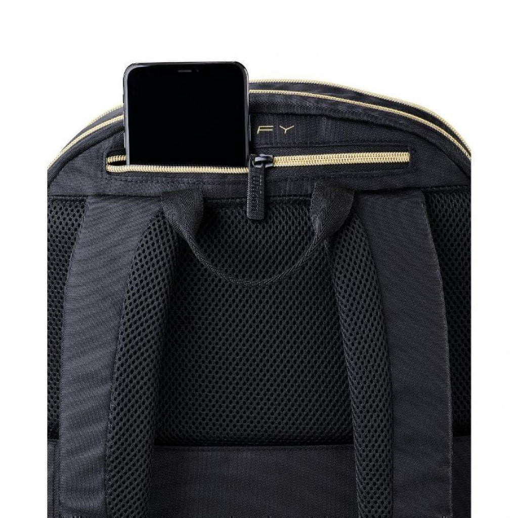 WILSON DEFY V1 BACKPACK BLACK GOLD PADEL BAG