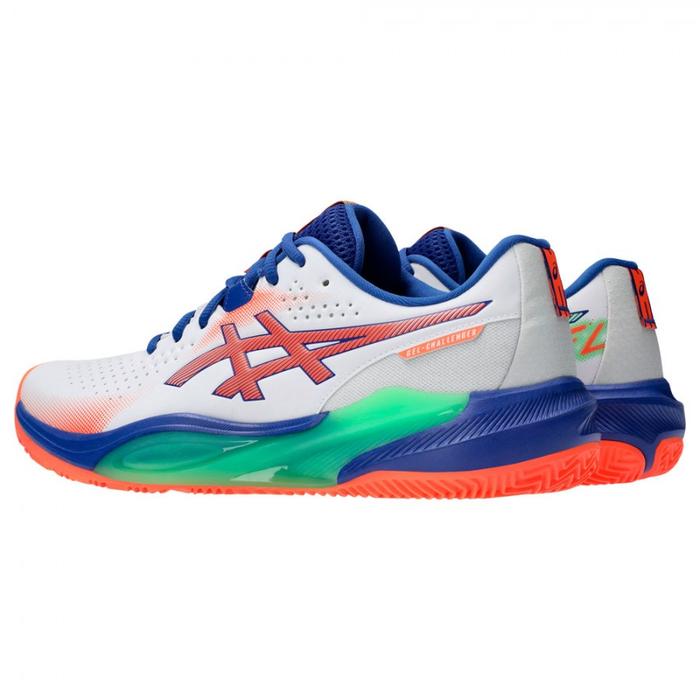 ASICS GEL CHALLENGER 15 WHITE CORAL PADEL SHOES