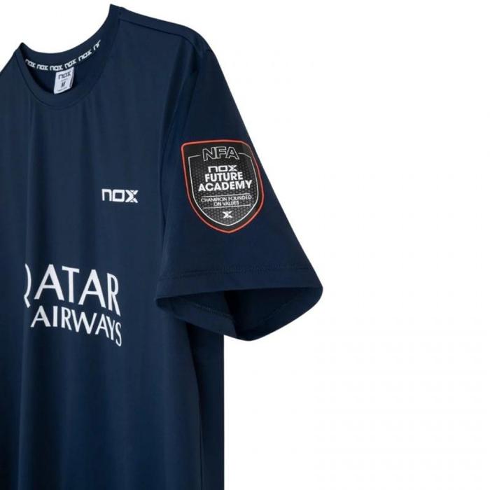 NOX SPONSOR AT10 DARK BLUE T-SHIRT 2026  BY AGUSTIN TAPIA